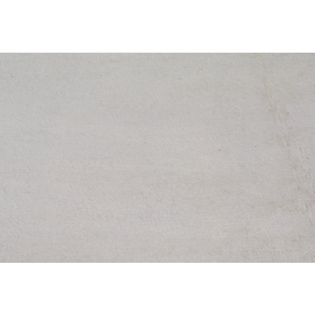 Abstract Contemporary Moroccan Beni Ourain Hand Knotted Wool Rug, 9x12 For Sale - Image 3 of 6