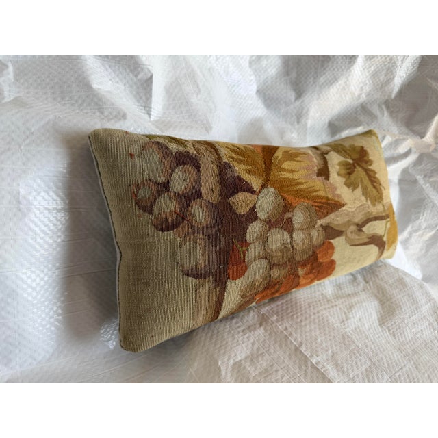 16th Century Brussels Fruit Tapestry Pillow For Sale - Image 4 of 6