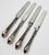 Vintage Vergeze by Source Perrier Collection Silver Plated Knives, Set of 4 For Sale In Kansas City - Image 6 of 6