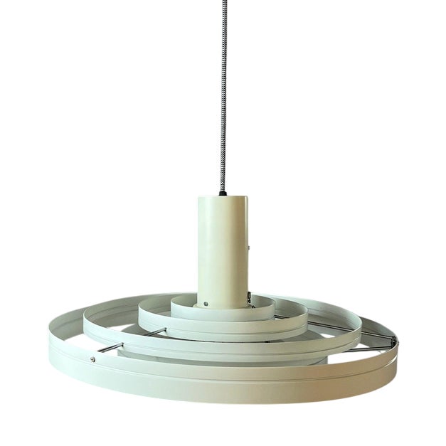 Fibonacci Pendant Lamp in White by Sophus Frandsen for Fog & Mørup For Sale