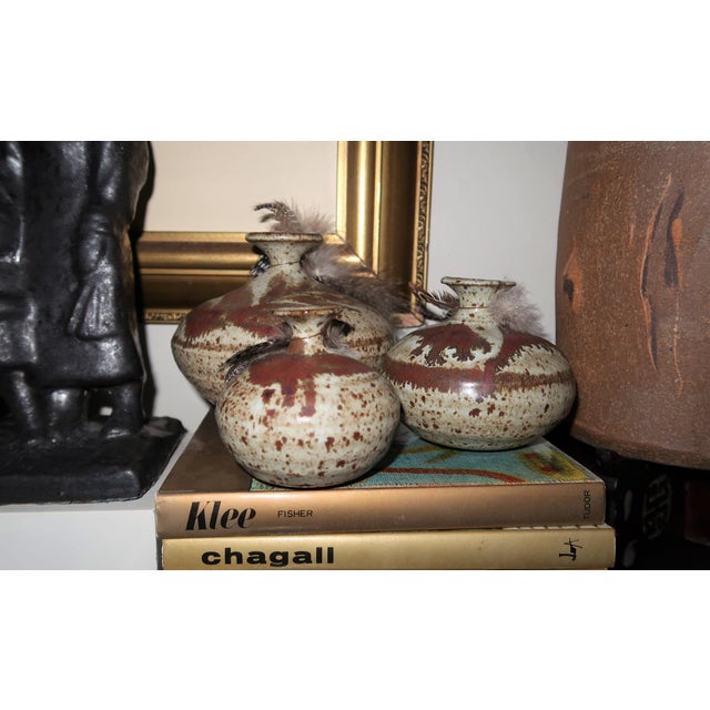 Roger Butler Feather River Pottery Weed Pots Circa 1960 Set of 3 Chairish