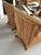 Rattan Wingback Mid 20th Century Chairs, Pair For Sale In San Francisco - Image 6 of 12