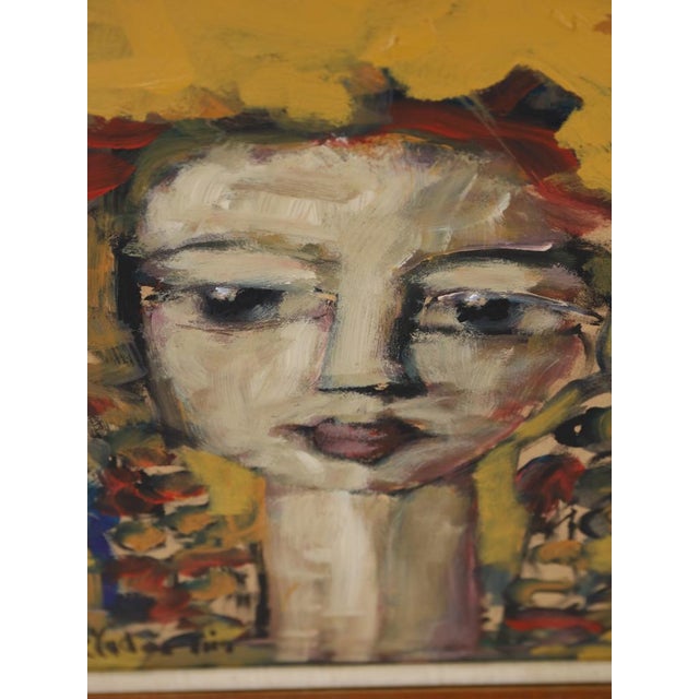 Harry Charles Tim, Harvest Boss, Longhead Series, 2020s, Acrylic Painting For Sale - Image 12 of 18