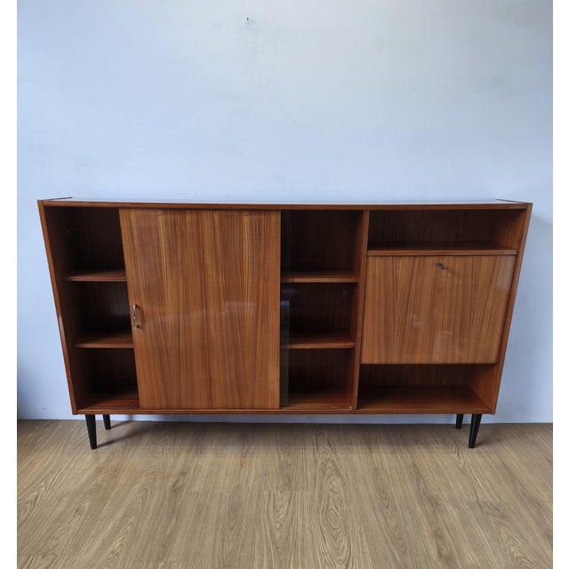 Wood Modernist Wooden Sideboard, 1970s For Sale - Image 7 of 18