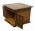 Weiman Furniture Italian Mediterranean Burled Walnut 25" Square Accent Storage End Table For Sale In Kansas City - Image 6 of 11