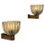 Murano Crystal Sconces with Suspended Gold Leaf Particles by E. Barovier for Erco, 1940s, Set of 2 For Sale - Image 18 of 18