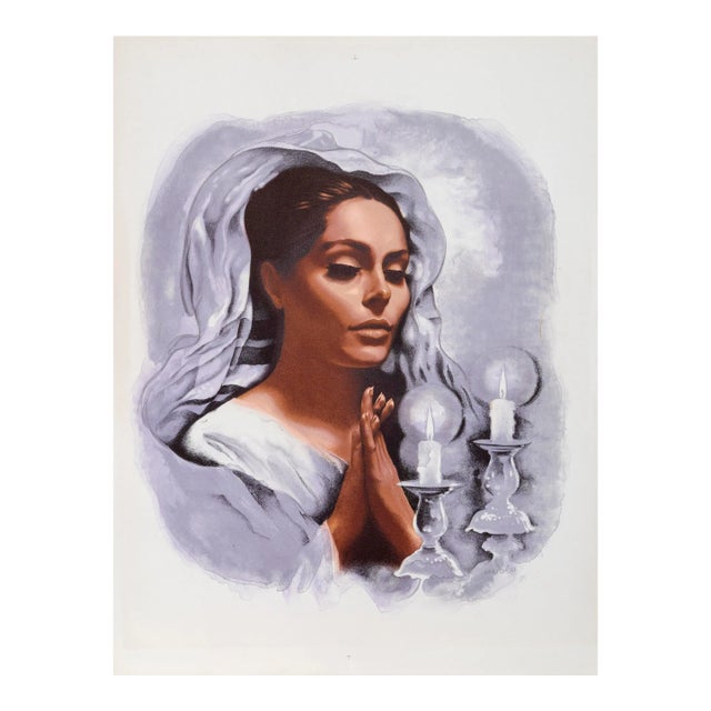 Shabbas Candles III A, Sandu Liberman For Sale