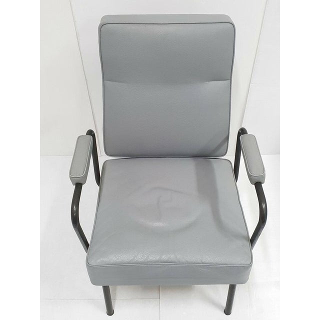 1950s Vintage Armchair by Jacques Hitier for Tubauto, 1950s For Sale - Image 5 of 13