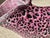 Ceramic Studio Ceramic Art Vase in Pink, Black, and White with Crater Glaze from Clemens & Huhn, Tübingen, Germany, 1950s For Sale - Image 7 of 13