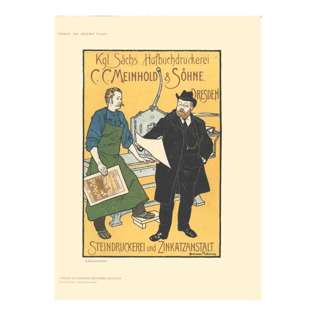 Hermann Behrens C.c. Meinhold & Sohne, 1897 For Sale