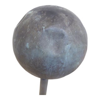 Vintage Decorative Bronze Orb For Sale