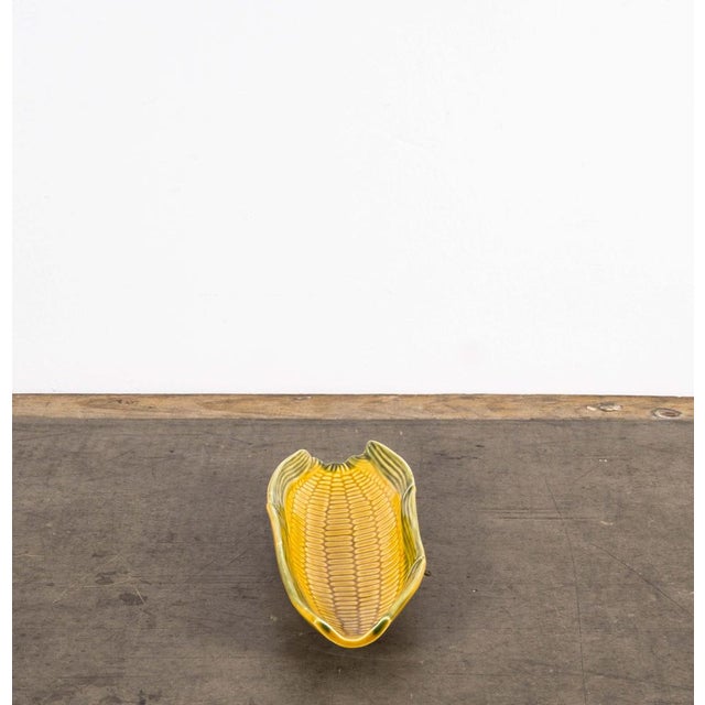 Ceramic Corn Plates, 1950s, Set of 4 For Sale - Image 3 of 13