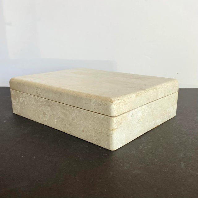Maitland - Smith Late 20th Century Tessellated Stone Box For Sale - Image 4 of 11