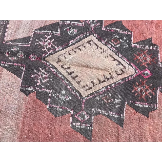 Vintage Long Kurdish Kilim For Sale - Image 9 of 16