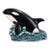 Vintage 1990 Sandicast #286 Orca Whale Sculpture, Sandra Brue For Sale