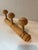 Charming and full of character, this set of vintage French coat hooks is designed in a classic faux bamboo style—an...