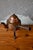 1950s Antique 18th Century Hammered Copper Teapot on Wrought Iron Tripod For Sale - Image 5 of 10