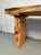 Mid 20th Century Mid 20th Century Rustic Live Edge Console Table For Sale - Image 5 of 12
