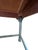 Custom Refinished Hand-Painted 3-Drawer Writing Desk For Sale - Image 9 of 9