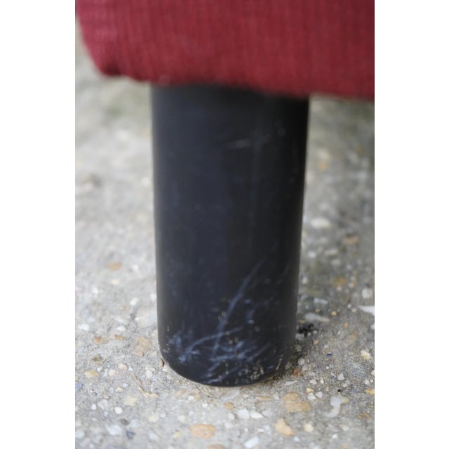 Brayton International Brick Red Club Chair For Sale - Image 11 of 13