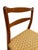 Brown 1970s Mid-Century Danish Modern Ladder-Back Dining Chair With Woven Paper Cord Seat For Sale - Image 8 of 10