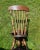 1890s Antique Quarter Sawn Oak High Back Organ Stool With Claw Feet For Sale - Image 17 of 17