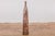Tall and Slender Textured Brown Minimalist Ceramic Vase For Sale In New York - Image 6 of 12
