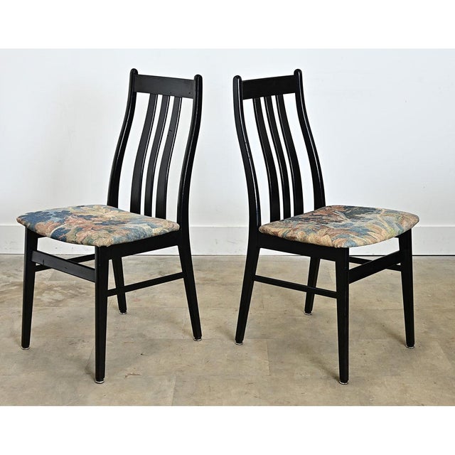 Early 20th Century Set of 7 Mid-Century Chairs from Denmark For Sale - Image 5 of 18