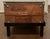 Early 20th C Leather Trunk Repurposed as a Coffee W Glass Top For Sale - Image 4 of 11