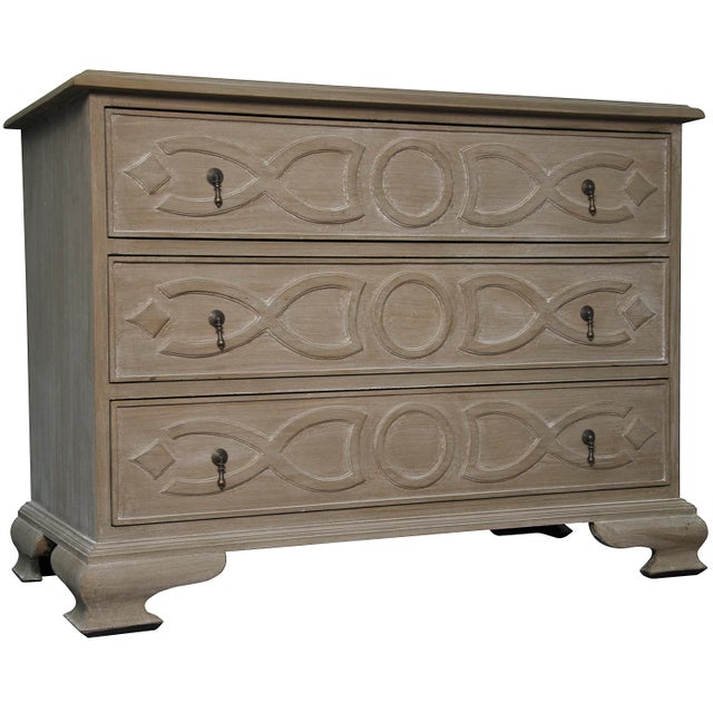 It's the decorative details that make this dresser stand out from the crowd. With intricately hand-carved legs,...