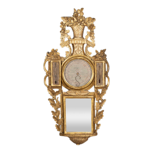 Louis XVI Giltwood Barometer