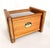 1970s Teak Wood and Glass Recipe/Desk Organizer Box For Sale - Image 9 of 10