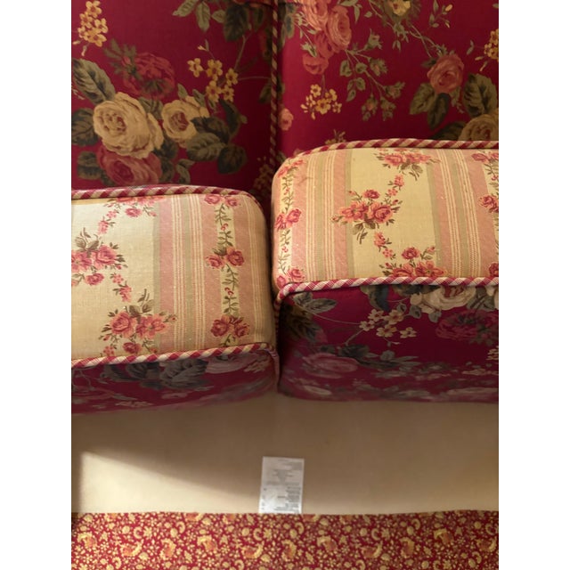 Craft Master “Laura Ashley Inspired” Loveseat For Sale - Image 12 of 12