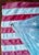 1970s Real Vintage Betsy Ross American Revolutionary Flag 13 Stars Cotton 1976 With Beautiful Naturally Faded Patina 3x5 For Sale - Image 5 of 8