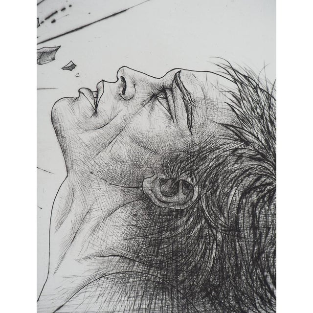 Pierre-Yves Trémois, The Solar Explosion, Original Etching For Sale - Image 5 of 7