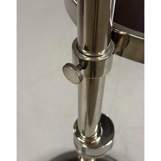 1930s Bauhaus Chrome Plated Floor Lamp, Czechoslovakia, 1930s For Sale - Image 5 of 8