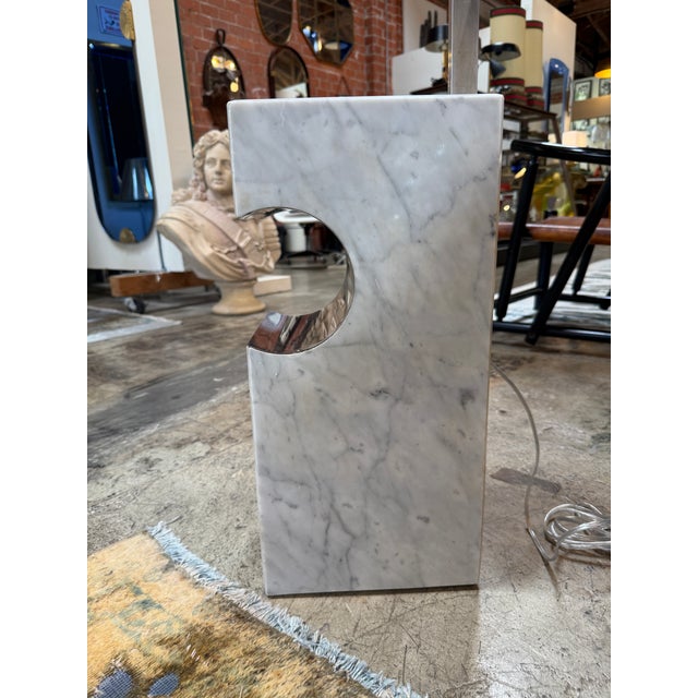 Achille & Pier Giacomo Castiglioni Vintage Italian "Arco-Style" Floor Lamp For Sale - Image 4 of 10