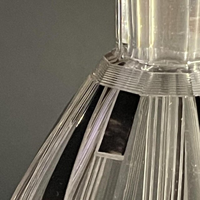 Liqueur Service in Cut Doubled Crystal by Karl Palda, 1930s, Set of 8 For Sale - Image 4 of 13