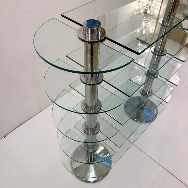 Art Deco Etagere Display Shelf By Siegel, France 1930 For Sale - Image 14 of 18