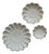 Marble Cirque Fruit Bowl - Set of 3 - 6",9",12" Inches For Sale