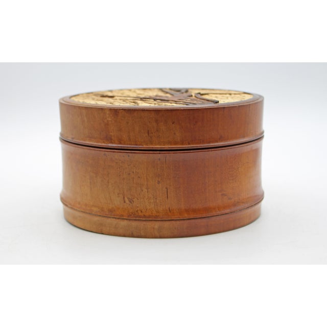Late 19th Century English Aesthetic Movement Collar Box For Sale - Image 4 of 7