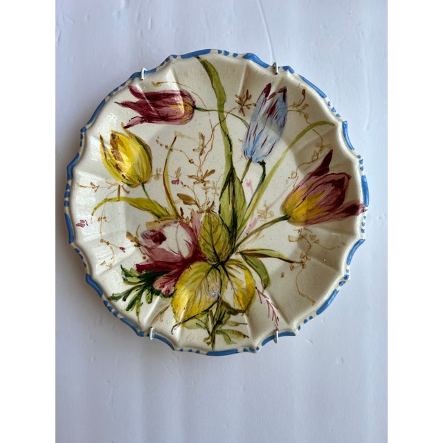 Italian Colorful Italian Botanical Wall Plates For Sale - Image 3 of 9
