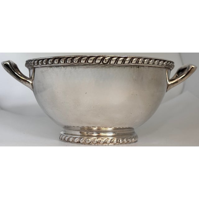 Antique St. Louis Silver Company Small Silver Plated Trophy Bowl For Sale - Image 9 of 13