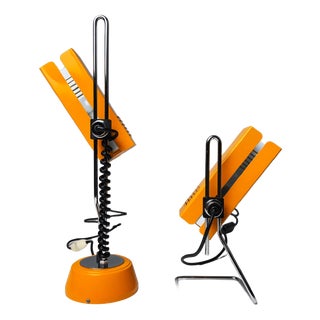 Vintage Italian Table Lamps, 1970s, Set of 2 For Sale