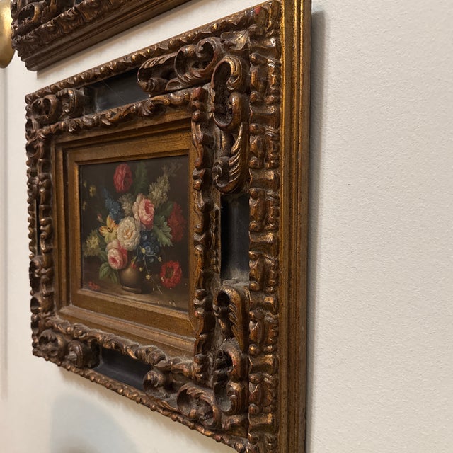 An authentic 19th-century floral still life oil painting dating to approximately circa 1880, executed in a classical...
