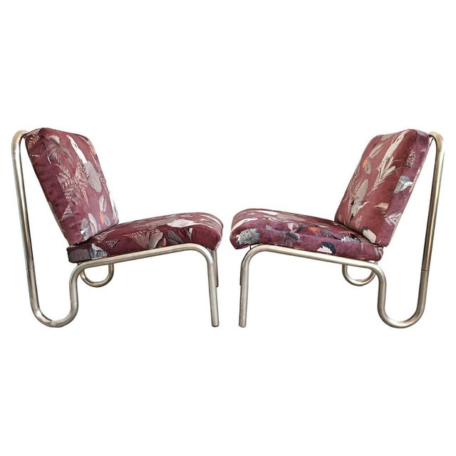 Bauhaus Tubular Lounge Chair in Steel, 1950s For Sale - Image 17 of 17