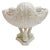 1960s Mid 20th Century Italian Whiteware Shell & Dolphin Pedestal Centerpiece Bowl For Sale - Image 5 of 10