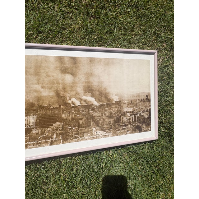 1900 - 1909 Panoramic Photo of San Francisco Fire April 16, 1908 For Sale - Image 5 of 7
