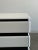W77 D18 H30 This beautiful post modern dresser has been fully repainted. With little to no signs of wear. Only discrepancy...