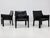 414 CAB Lounge Chairs by Mario Bellini for Cassina, Set of 4, in Very Good conditions. Designed 1970 to 1979 This piece...